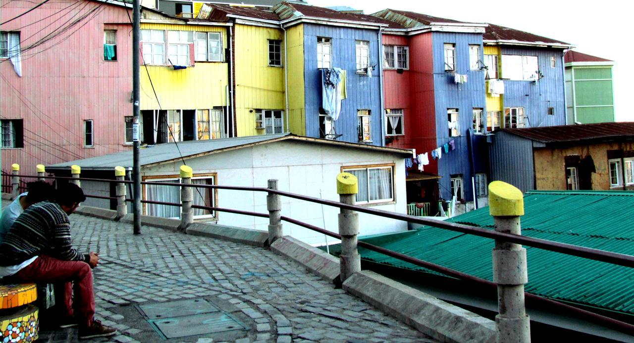 La Casa Azul Hostel Valparaíso Exterior photo